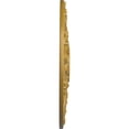 thumbnail image 4 of Ekena Millwork 18"OD x 3 1/2"ID x 1 3/8"P Norwich Ceiling Medallion (Fits Canopies up to 4 1/2"), Hand-Painted Iridescent Gold, 4 of 6