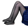 thumbnail image 2 of Faithtur Collants Résille pour Filles Tout-Petits, Collants Pailletés avec Strass, 2 of 7