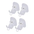 thumbnail image 1 of 4PCS Curtain Rod Clip Brackets Self Adhesive No Drilling Curtain Rod Holder for Rod Diameter Less Than 4.2cm, 1 of 5