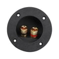 thumbnail image 2 of Post De Unión De Unión Compacta Redonda De Terminal Redondo Para El Subwoofer Del Subwoofer De Automóvil   Terminal De Terminal De La Caja Del Altavoz  3, 2 of 9