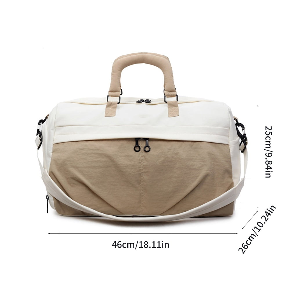 Sports Gym Bag for Women Girls Travel Duffle Bag Lightweight Carrys on Weekender Bag Water Resistant Overnight Bag