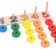 thumbnail image 2 of Juego de juguetes Montessori para contar, madera, aprendizaje temprano de matemáticas, 2 of 5