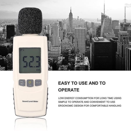 Test Technologies Lcd Digital Sound Noise Level Describe Meter 30 ...