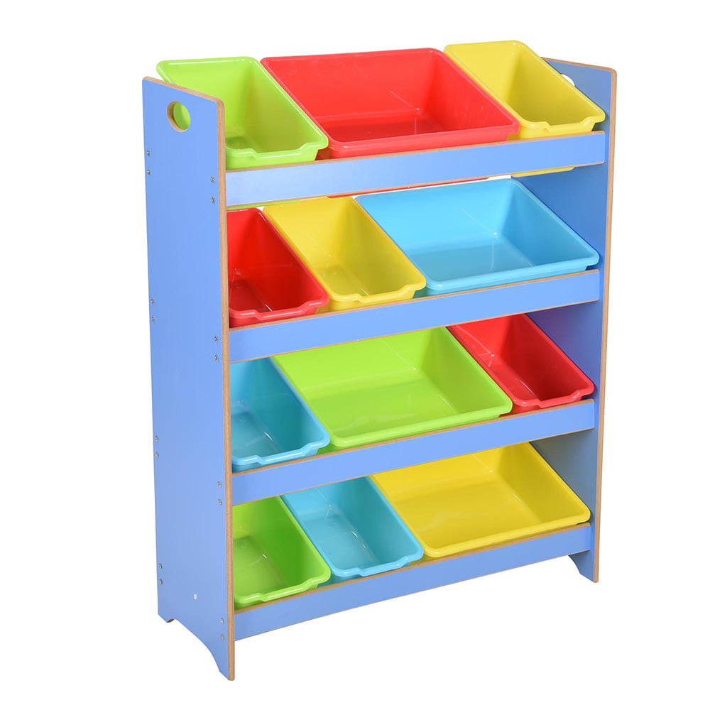 childrens storage shelf