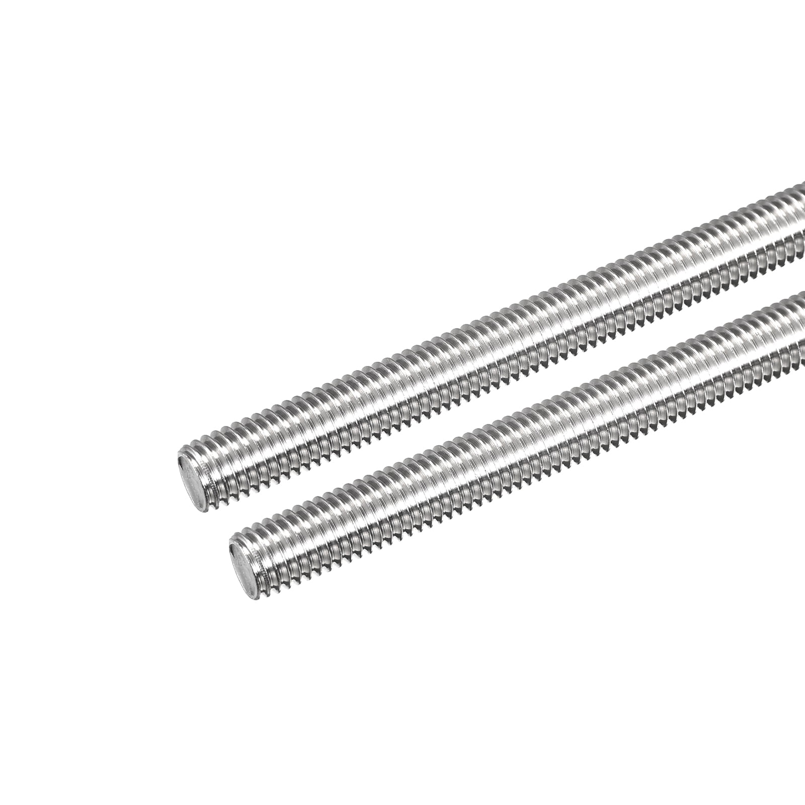 Uxcell Fully Threaded Rod M10 x 500mm 1.5mm Thread Pitch 304 Stainless