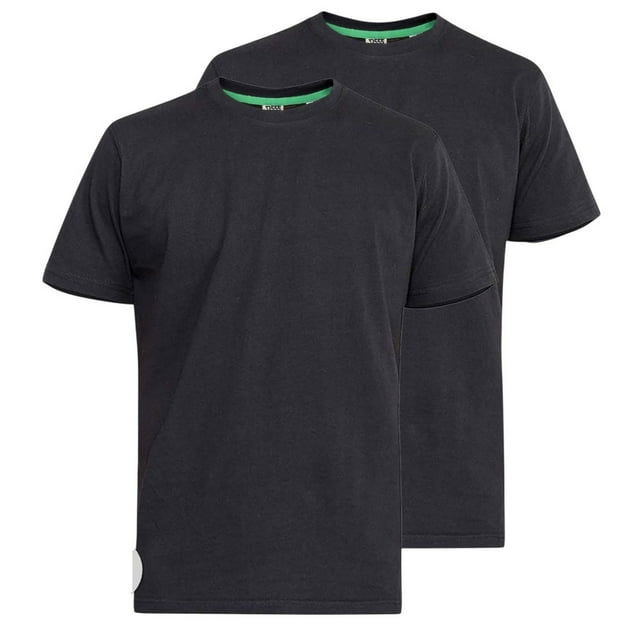 Duke T-Shirt pour Hommes D555 Fenton Kingsize (Lot de 2)