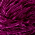 thumbnail image 2 of Mainstays Soft Velvety Yarn, 315 yd, Magenta Purple, 100% Polyester, 2 of 4