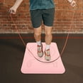 thumbnail image 1 of TABLZONE Pink TPE MultiFunction Portable Jump Rope Gym Mat for Home Use Lightweight NonSlip Exercise Pad, 1 of 8
