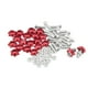 thumbnail image 1 of 6mm Hilo Diámetro Forma Estrella Coche Auto Licencia Plato Frme Perno Tornillo Tuerca Rojo 20 Pcs, 1 of 1