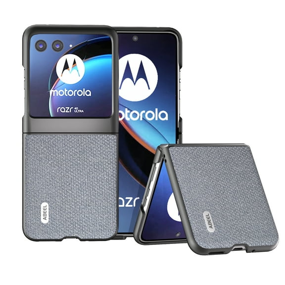 for Motorola Razr 40 Ultra Sparkly Case, Slim Fit Glitter PC Anti-Scratch Luxury Shockproof Protective Lightwieght Wireless Charging Phone Case Cover for Motorola Razr 40 Ultra - Black