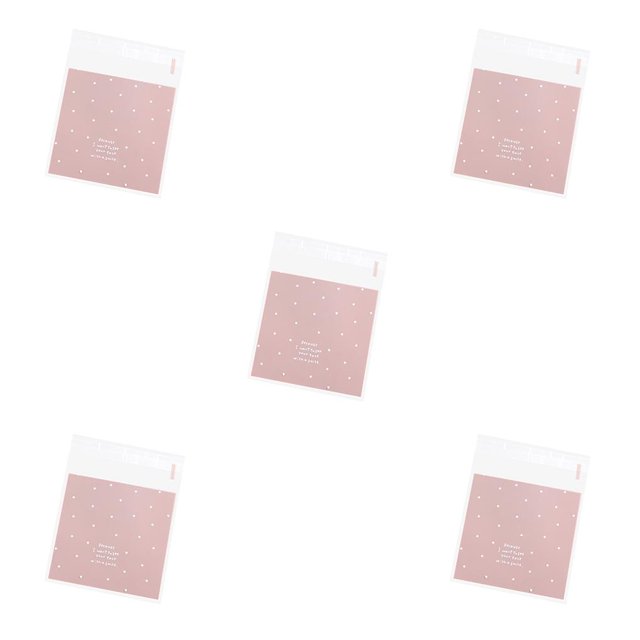 Ounissouiy 100 piezas bolsa de autosellado bolsas de almacenamiento de dulces Kit surtido fiesta banquete postre embalaje autosellado bolsa de Type2 NO2