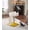 22" with Scratching Pad, variant on Cloud Cat Tree Tower With Bed Small Compact Pad & Soft Perch Cute Toys Extra Bonus
