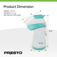thumbnail image 4 of Open Box Presto PopLite Hot Air Popper Popcorn Maker for Home Kitchen, 18 Cups, 4 of 8