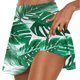 thumbnail image 1 of Faldas de Verano para las Mujeres Impresión Hoja Plisado Tenis Atlético Elástico Pantalones Cortos, Falso Dos Piezas Pantalones Falda para Diario, 1 of 5