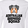 thumbnail image 4 of Inktastic Dog Australian Shepherd Squad Long Sleeve Youth T-Shirt, 4 of 5