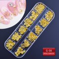 thumbnail image 1 of nail art decoracion uñas Piezas para uñas, purpurina, gemas de cristal de imitación, cuentas de joyería, accesorios de decoración de manicura, suministros de uñas para profesionales uñas accesorios y, 1 of 4