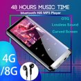 thumbnail image 4 of MP3 Player Bluetooth-compatible Speaker Touch Key OTG Adapter 4GB 8GB Metal MP4 MP5 MP6 Audio Recording Multi-language Recorder 4GB, 4 of 10