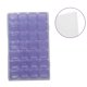 thumbnail image 4 of Bewildely Accesorios de pintura de diamantes desmontables de 28 rejillas, cajas de bordado de diamantes, caja organizadora de plástico PP, cajas de Suministros de limpieza para el hogar violeta, 4 of 6