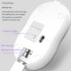 thumbnail image 5 of Ratón Inalámbrico De 2,4 Ghz Con Receptor Usb Ratón Pequeño Para Computadora Portátil De Oficina Ratón Aromático Vogacara EL013355-01, 5 of 5