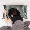 thumbnail image 4 of Unique Bargains Satin Pillowcases Pillow Covers, 4 of 8