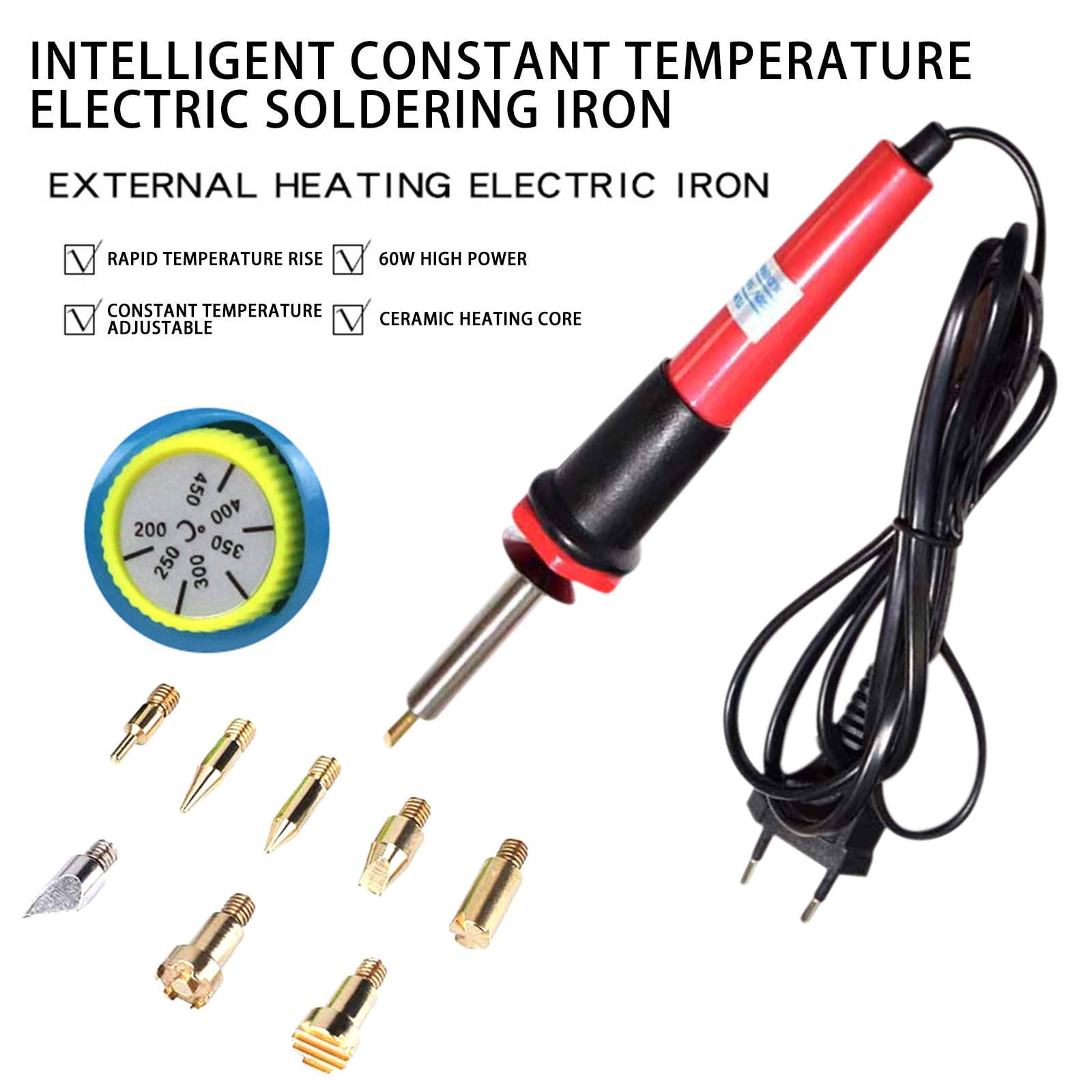 Anckoeil Hardware Tools Pen Pyrography Tool Soldering Iron Wood Burning Station Pen Tools