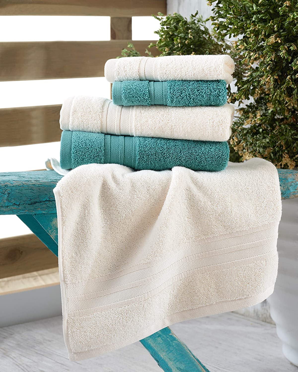 Hammam Linen 6-Piece Grey Bath Towels Set Original Turkish Cotton Soft,  Absorbent and Premium Towels Set for Bathroom and Kitchen 2 Bath Towels, 2 Hand  Towels, 2 Washcloths (Cool Grey) - Yahoo Shopping
