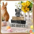thumbnail image 6 of Mrzvby Easter Themed Holiday Decorations,Easter Bunny Wooden Ornament Creatives Surrounding Feeling For Holiday Parties Tabletop Farmhouses Decoration, 6 of 7