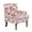 Red Floral, variant on HSUNNS Accent Chair, Red & White Floral Upholstered Living Room Chairs with Nailhead Trim, Solid Wood Turned Legs, High-Density Foam Lounge Arm Chair for Living Room, Bedroom, Office
