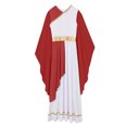 thumbnail image 4 of Disfraz de princesa romana para mujer, disfraz de princesa griega, Toga antigua, vestido Vintage, trajes de Cosplay de deidad griega romana, 4 of 5