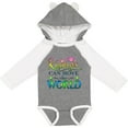 thumbnail image 3 of Inktastic Kindness Can Move the World- with flowers Boys or Girls Long Sleeve Baby Bodysuit, 3 of 5