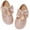 B823-glitter Pink, variant on Toddler Little Girl Princess Dress Shoes-Mary Jane Flats for Girl Party School Shoes.