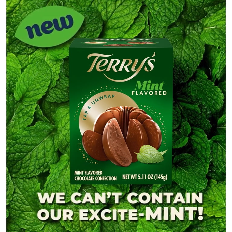 Terry's Chocolate Balls, Chocolate Mint Milk Chocolate, 5.11 oz