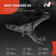 thumbnail image 4 of A-Premium Front Left Lower Control Arm Compatible with Honda CR-V CRV 2002 2003 2004, 4 of 7