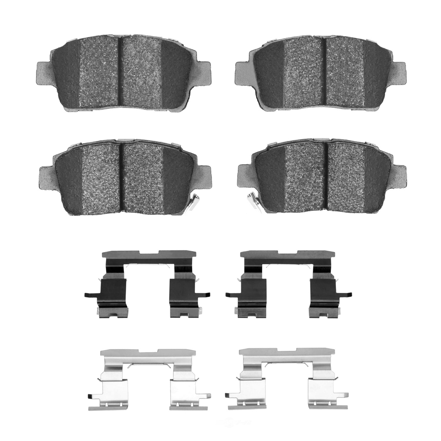 Dynamic Friction Company 1552-0822-01 DFC 5000 Advanced Brake Pads - Ceramic and Hardware Kit - OE