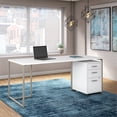 thumbnail image 2 of Method 72W Table Desk with Mobile File Cabinet in White - Engineered Wood, 2 of 7