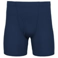 thumbnail image 3 of Gildan Adult Men's Boxer Briefs With Covered Waistband, 5-Pack, Sizes S-2XL, 6" Inseam, 3 of 6
