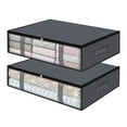 thumbnail image 2 of Waterproof Storage Bag Home Foldable Underbed Organizer with Transparent Window Waterproof Dustproof Storage Bag with Reinforced Handle for Clothes, 2 of 8