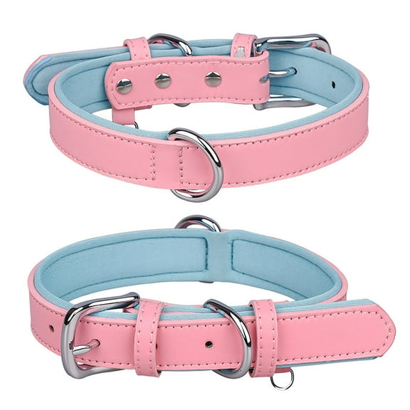 Luoyaxxxxx Fancy Cat Space Cotton Pet Collar Anti Lost Dog Collar Comfortable Leather Dog Collar