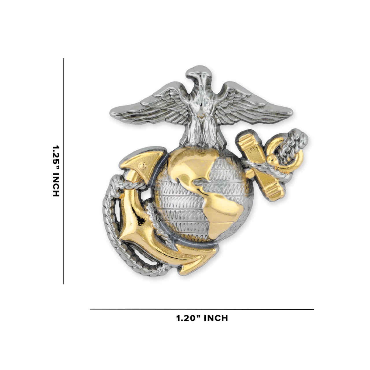 USMC Eagle, Globe and Anchor Kilt Pin
