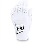 Under Armour Men's Spieth Tour Golf Gloves , White (100)/Black , Right Hand Small