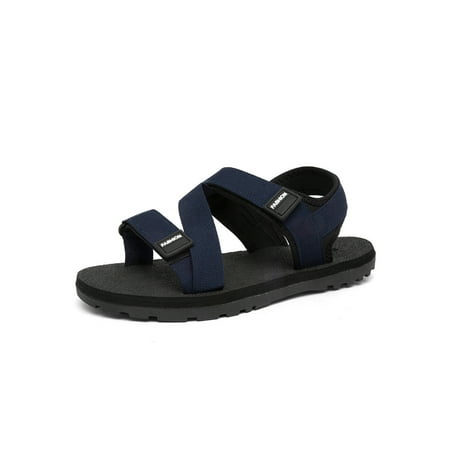 

Avamo Mens Summer Soft Low Top Flats Men s Holiday Non-Slip Flat Sandals Casual Open Toe