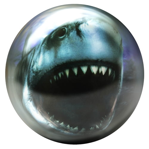 Brunswick Shark Glow Viz-A-Ball - Weight: 08 Pounds