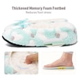 thumbnail image 4 of Ecetana Women's Fuzzy Slippers Warm Plush House Shoes Slip On Winter Cozy Bedroom Slippers, 4 of 8