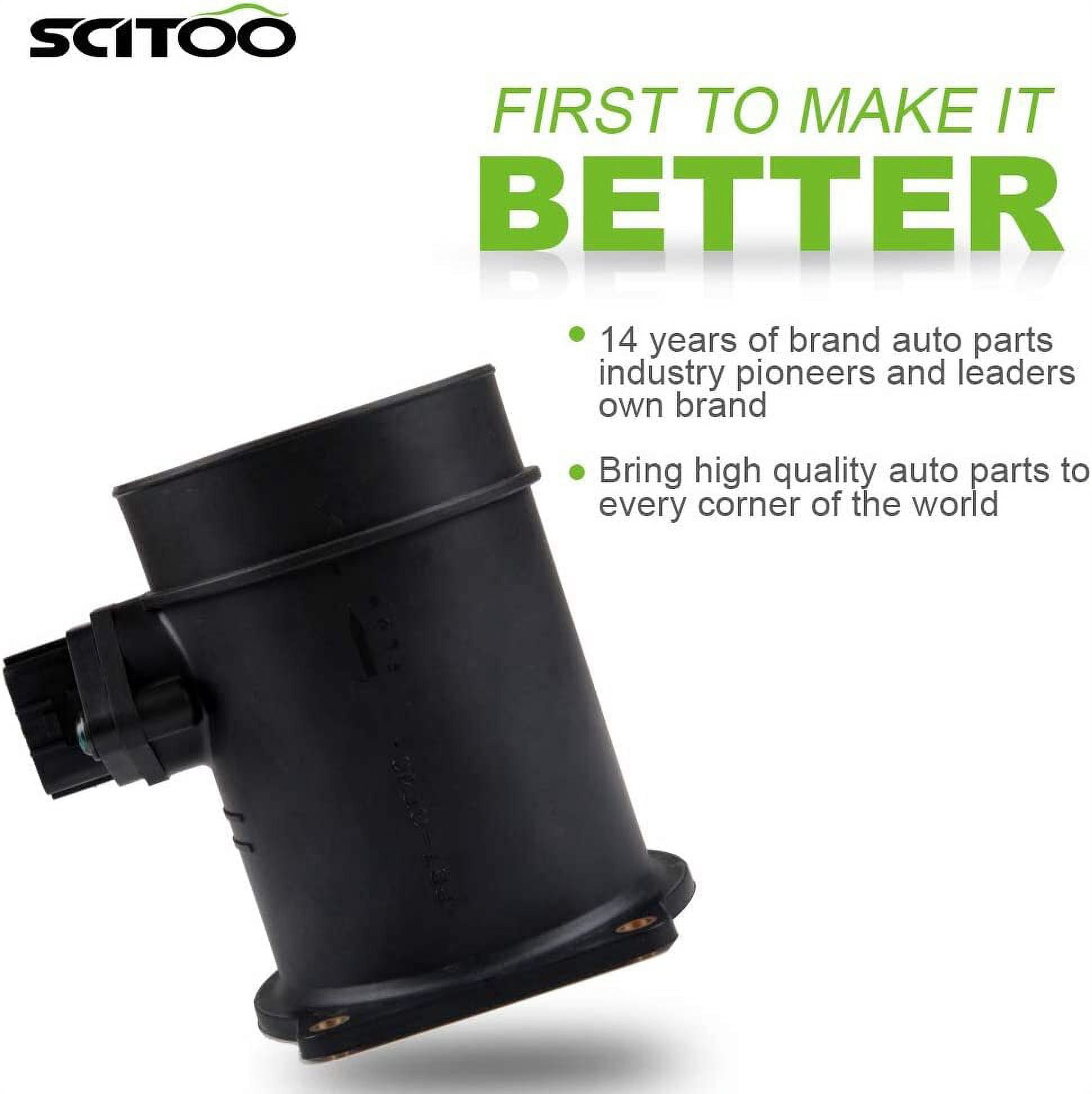 22680AR200 22680AR20A SCITOO MAF Mass Air Flow Sensor FITS FOR 2004 for Infiniti FX45 4.5L,2003-2004 for Infiniti M45 4.5L,2002-2004 for Infiniti Q45 4.5L