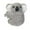 Grey, variant on QIQUWOHUL Cubic Koala Hair Clips Female Cute Plush Scratch Clip Cartoon Hair Card Side Small Clip Headdress Hair Grip Hair Accessories