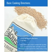 Certified Glyphosate Residue Free Hard Red Winter Wheat Berries | 3 LBS | Family Farmed in Washington State | Non-GMO Project Verified