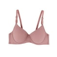 thumbnail image 1 of Cathalem Everyday Basic Sleeping Bras Padded Underwire Add 2 Cups,Beige 80B, 1 of 3