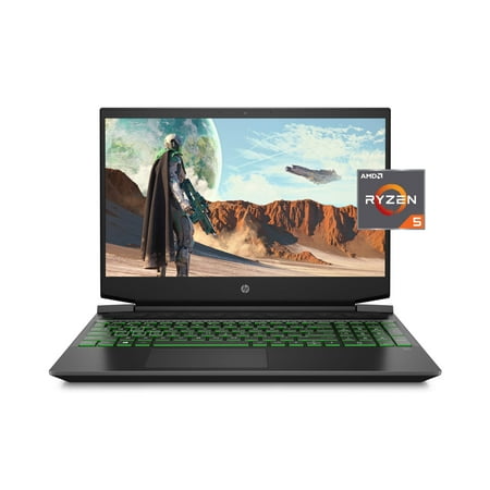 HP Pavilion Gaming 15 Laptop, NVIDIA GeForce GTX 1650, AMD Ryzen 5 4600H, 8GB DDR4 RAM, 512 GB PCIe NVMe SSD, 15.6" Full HD, Windows 10 Home, Backlit Keyboard (15-ec1010nr, 2020 Model)