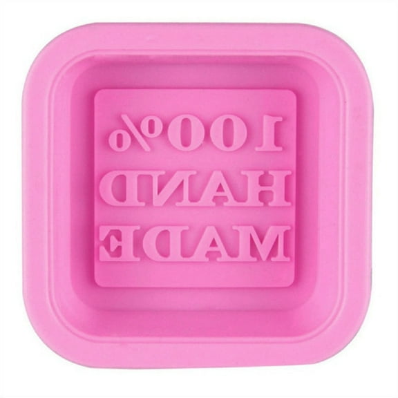 SIYTUAU Silicone Soap Molds Diy Soap Molds Handmade Soap Mold Custom Soap Mold Resin Mold Molding Tray Craft Mold Soap Making Mold Bath Bomb Mold Soap Mold pink
