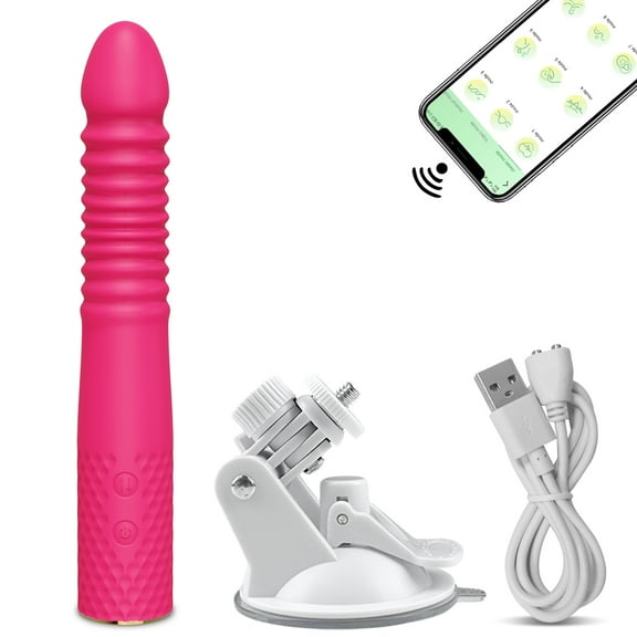 Xbonp 3 in 1 Rabbit Vibrators for Women G-Spot Vibrator with Sucking Sex Toys Purple